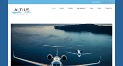 Desktop Screenshot of flyaltius.com