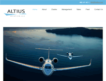 Tablet Screenshot of flyaltius.com